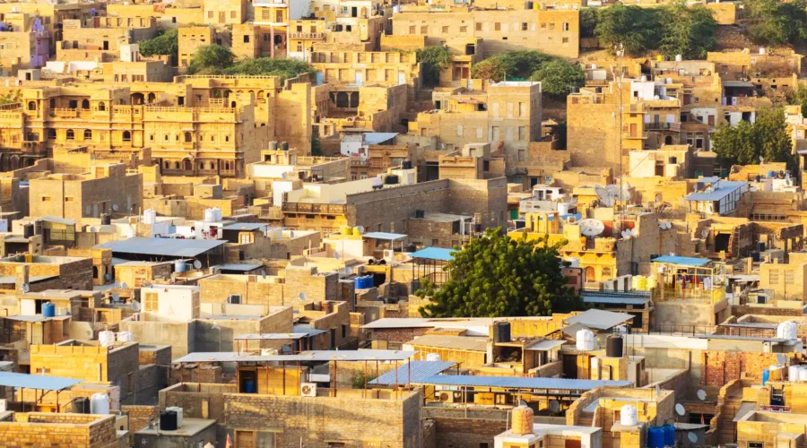 Jaisalmer, the Golden City in India
