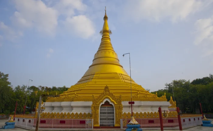 Gold Monastery in Lumbini, Nepal