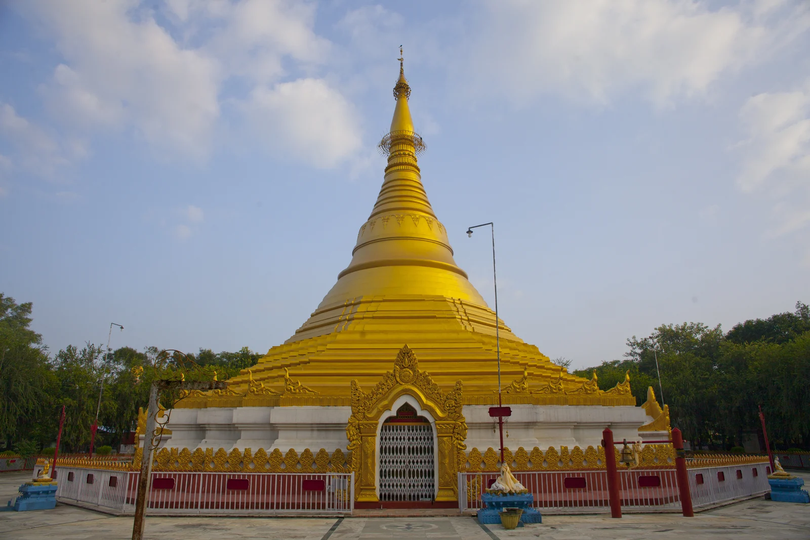 Gold Monastery in Lumbini, Nepal