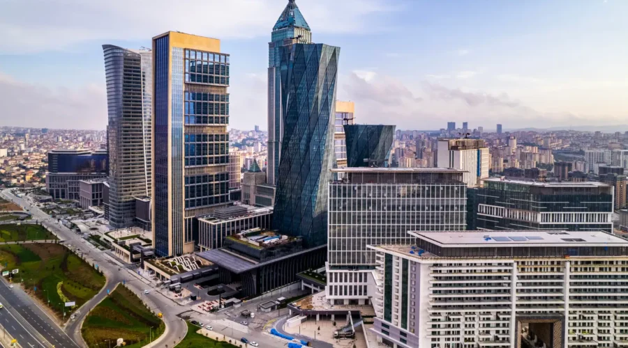 Istanbul Financial Center in Atasehir, Turkey Istanbul Financial Center in Atasehir, Turkey