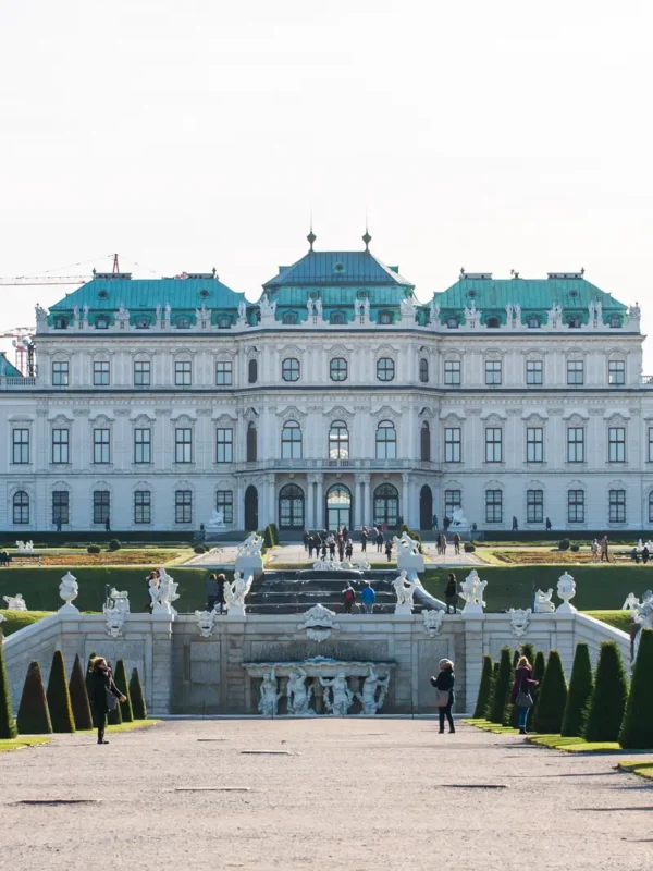 Belvedere Palace in Vienna, Austria