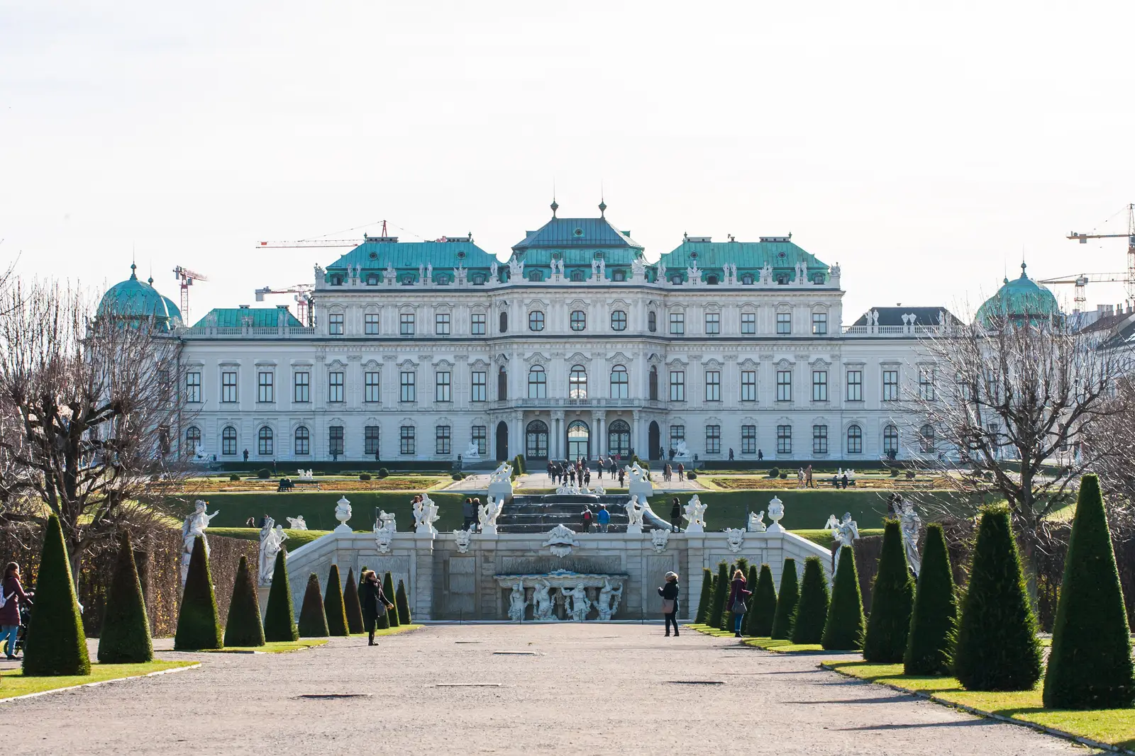 Belvedere Palace in Vienna, Austria