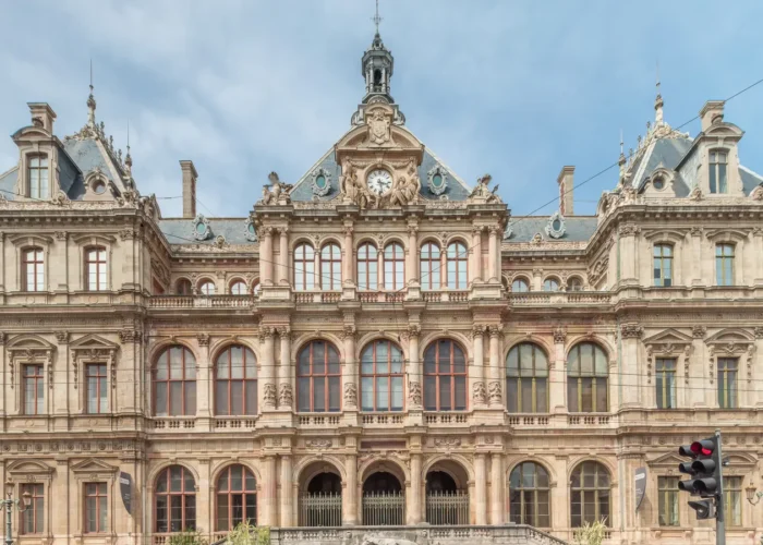 Palais de la Bourse in Lyon, France