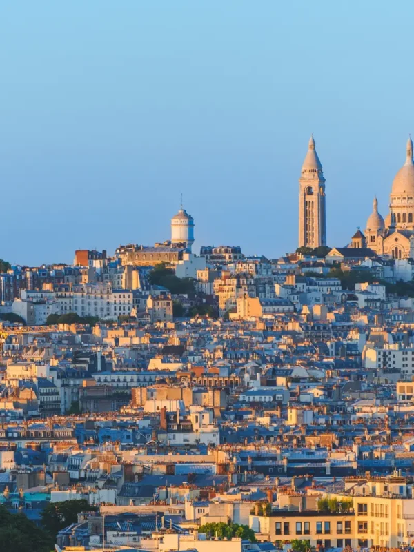 Sacred Heart of Montmartre in Paris, France