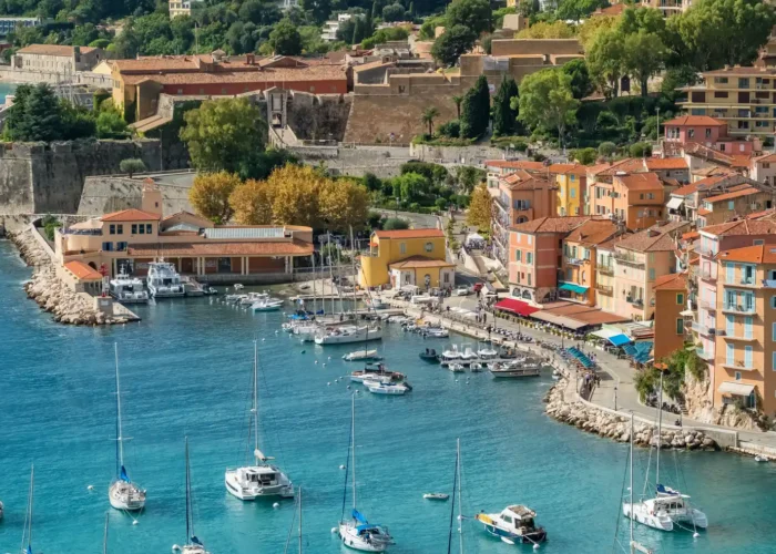 Villefranche-sur-Mer near Nice, France