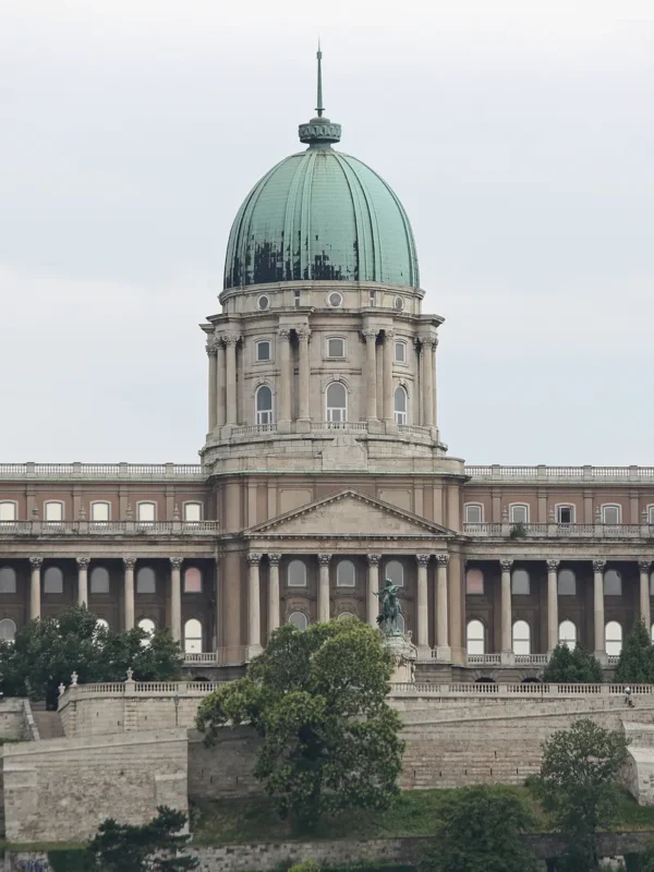 Historic Royal Buda Palace in Budapest
