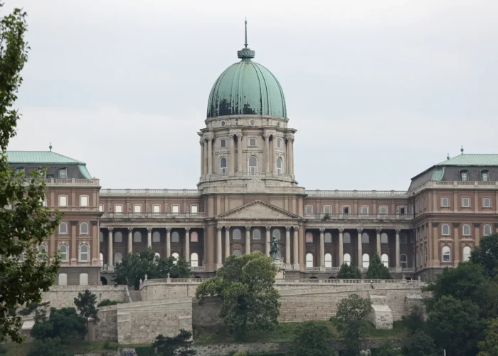 Historic Royal Buda Palace in Budapest
