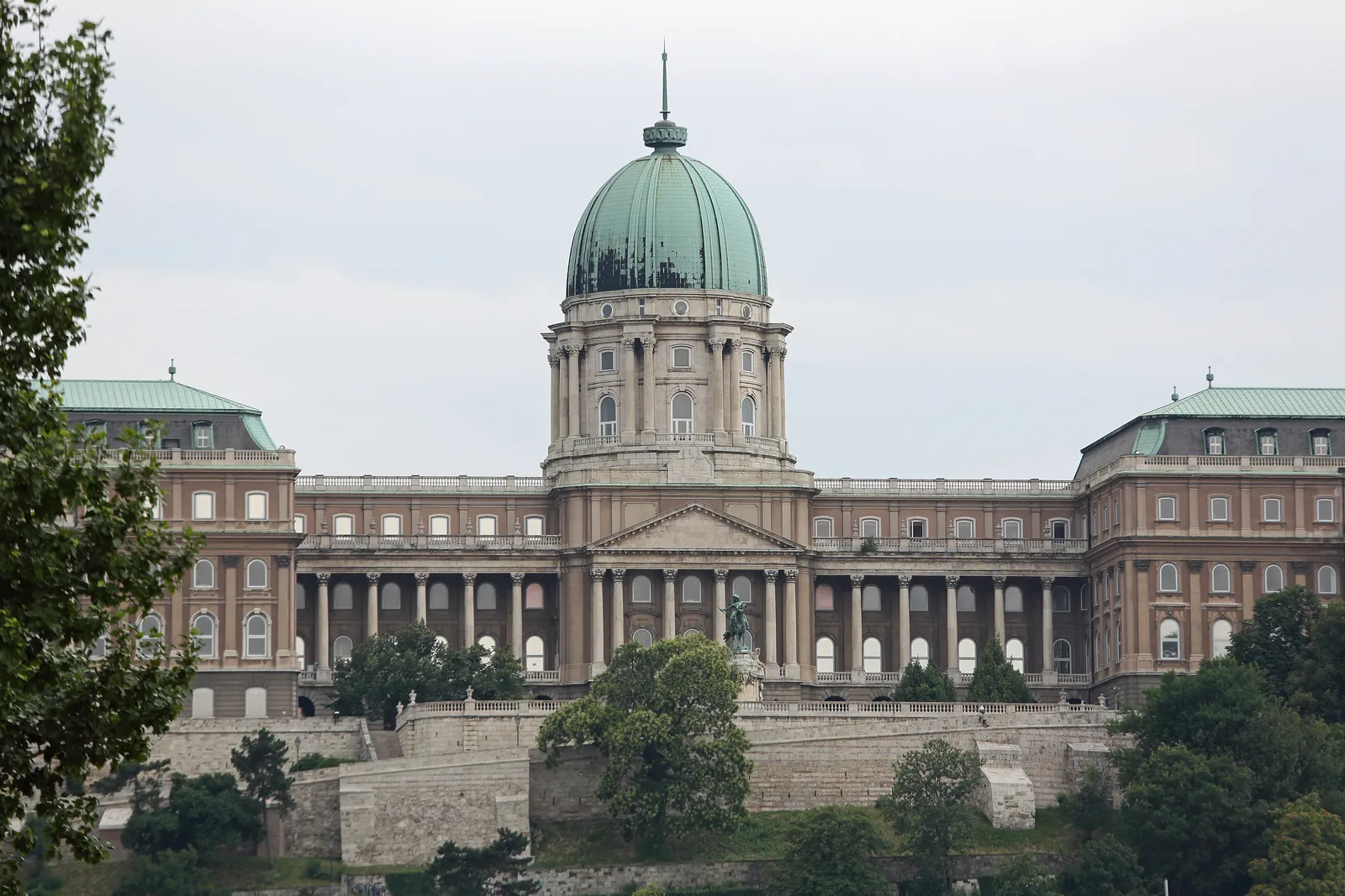 Historic Royal Buda Palace in Budapest