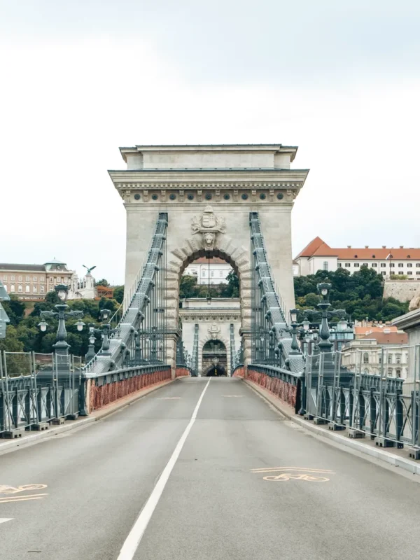 Chain Bridge in Budapest, Hungary