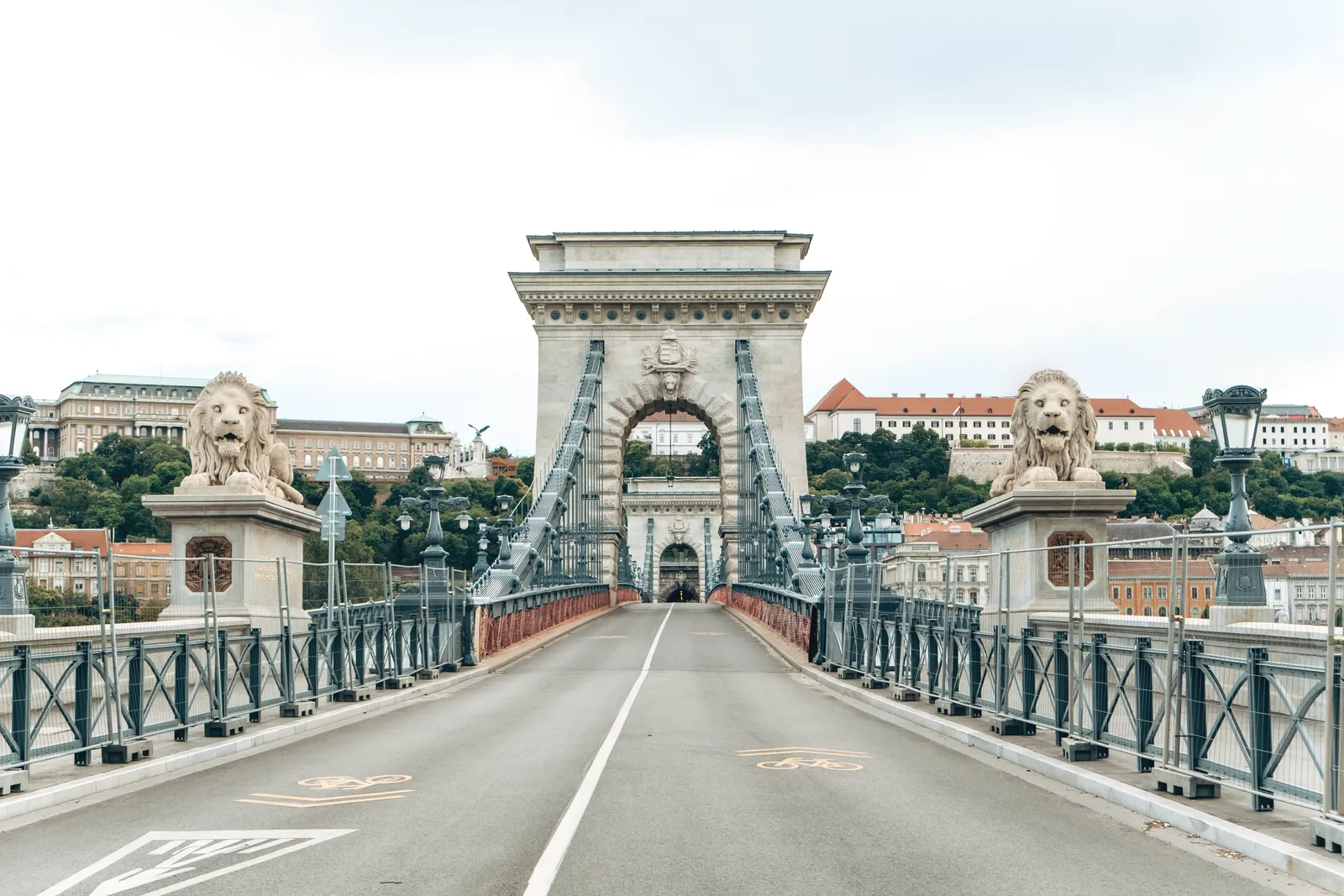 Chain Bridge in Budapest, Hungary