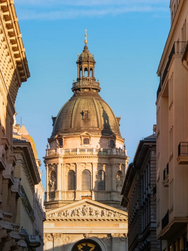 Dome of St. Stephen's Basilica in Budapest