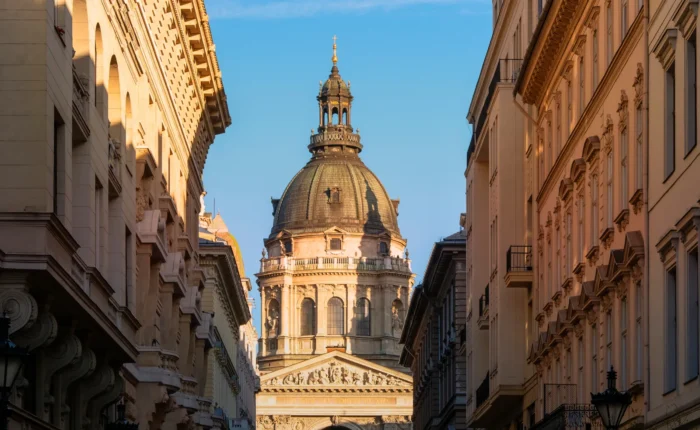 Dome of St. Stephen's Basilica in Budapest