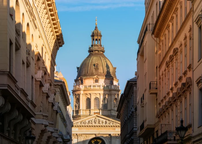 Dome of St. Stephen's Basilica in Budapest