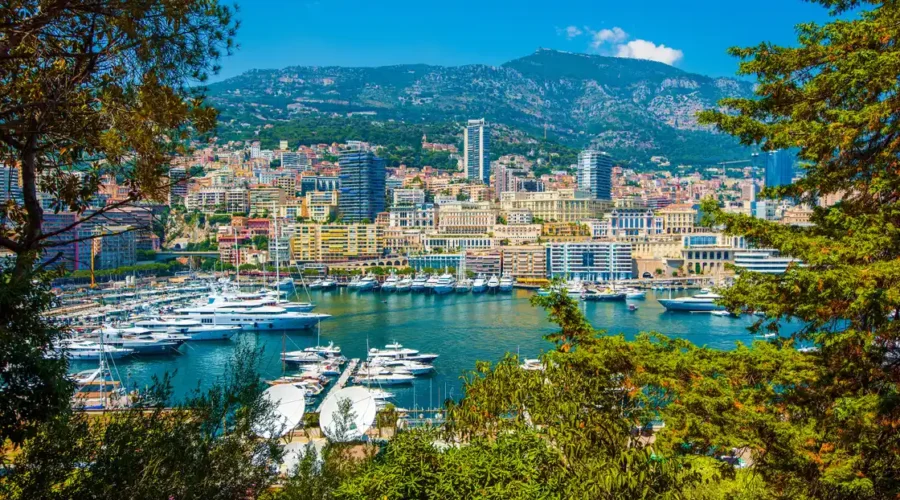 Port Hercule in Monte Carlo, Monaco