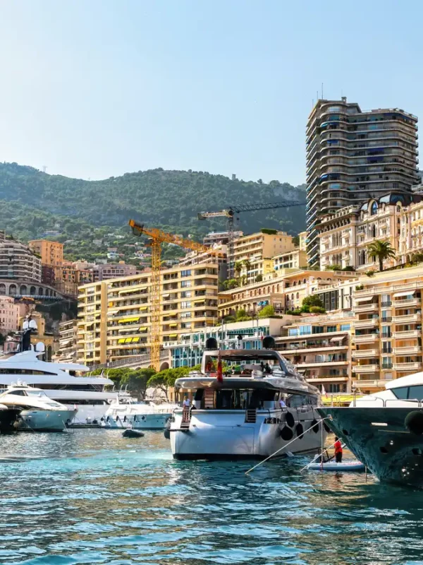 Sea port of Monaco