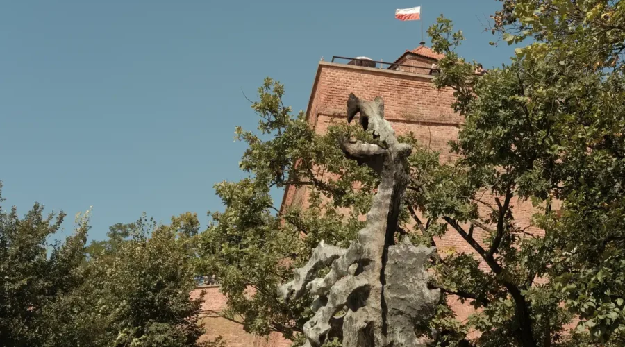Wawel Royal Castle in Krakow, Poland