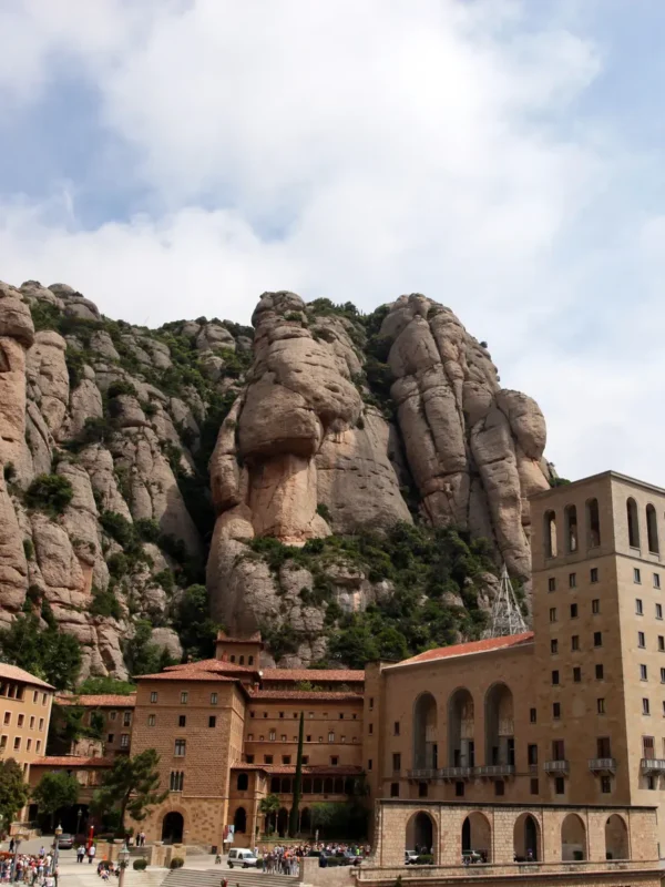 Montserrat Mountains near Barcelona, Spain