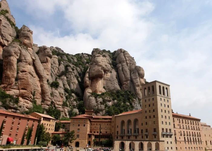 Montserrat Mountains near Barcelona, Spain