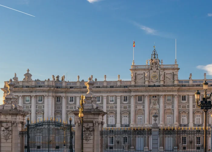 The Royal Palace in Madrid, Spain