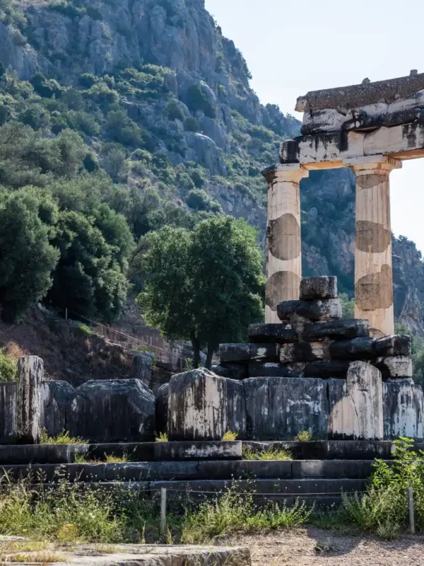 Delphi Archaeological Site in Greece