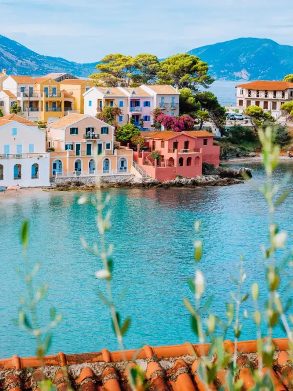 Assos village in Kefalonia, Greece