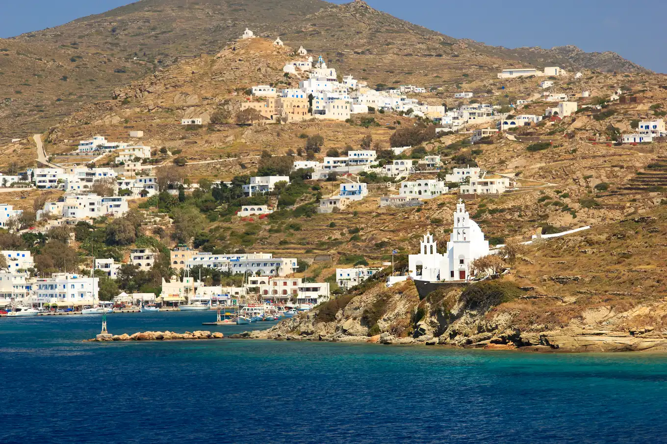 View on Paros island.