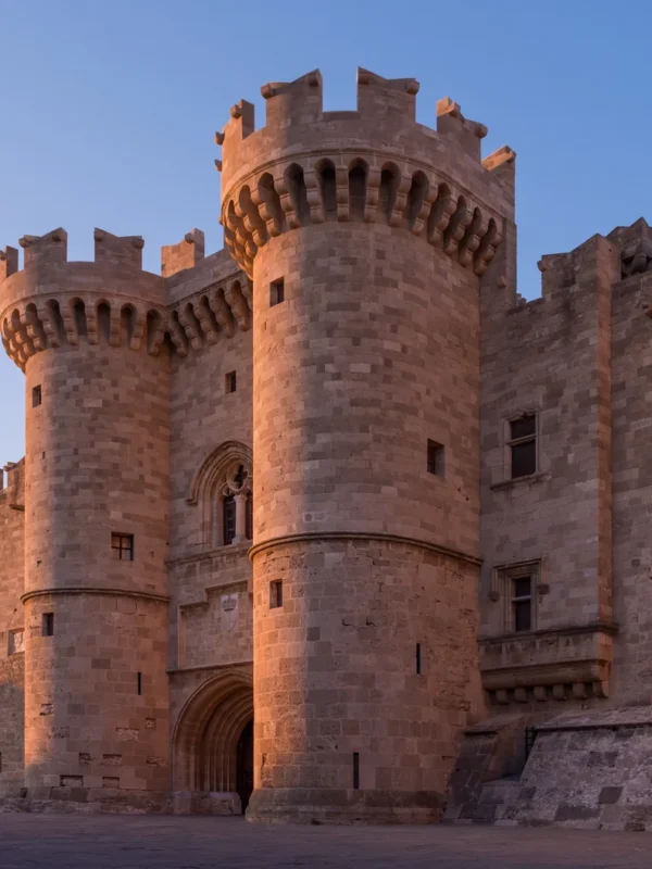 Medieval Castle of the Knights in Rhodes, Greece