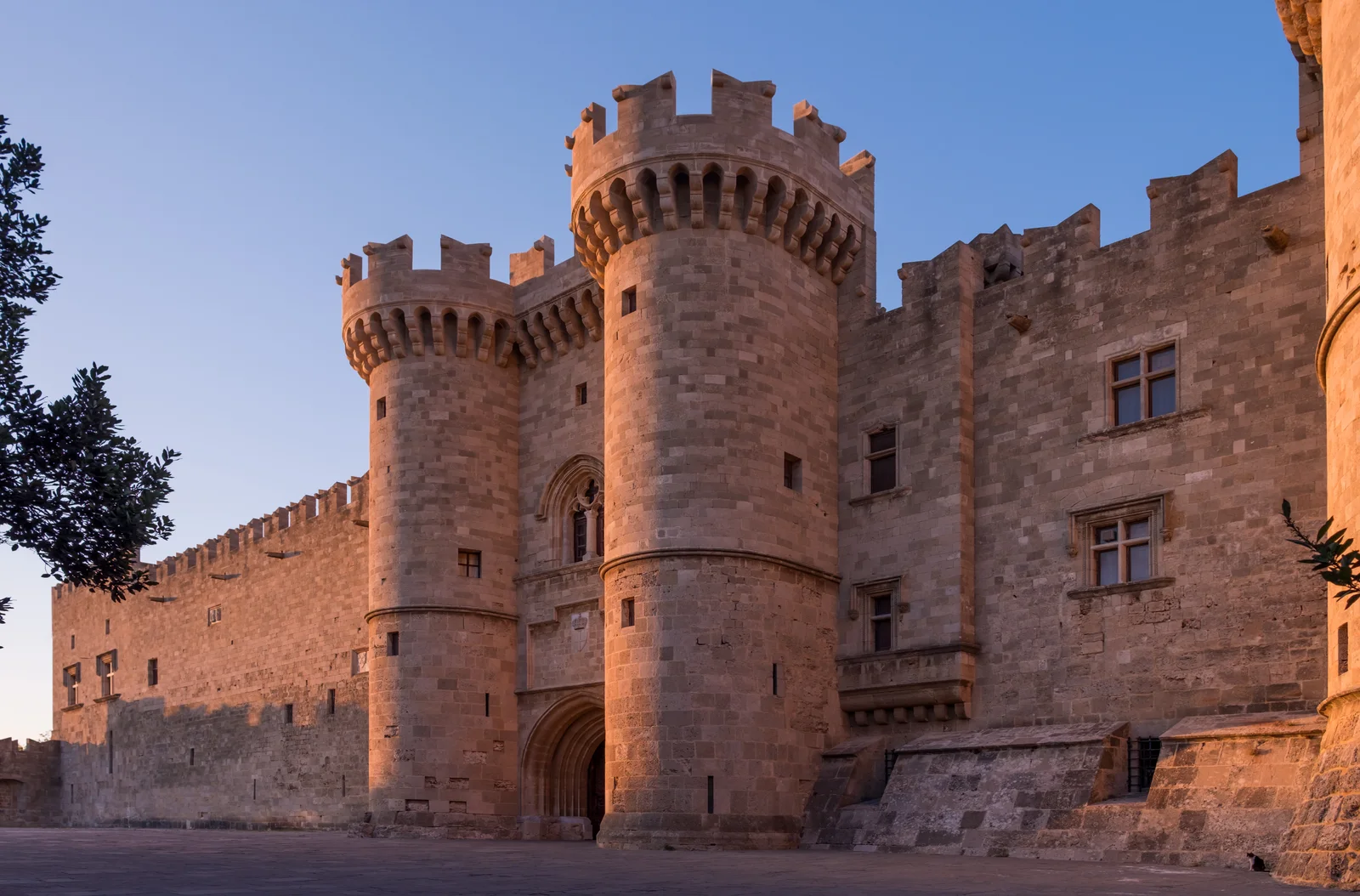 Medieval Castle of the Knights in Rhodes, Greece