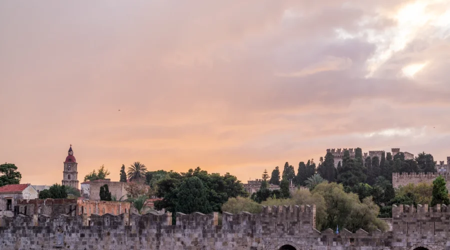Medieval Castle of the Knights in Rhodes, Greece