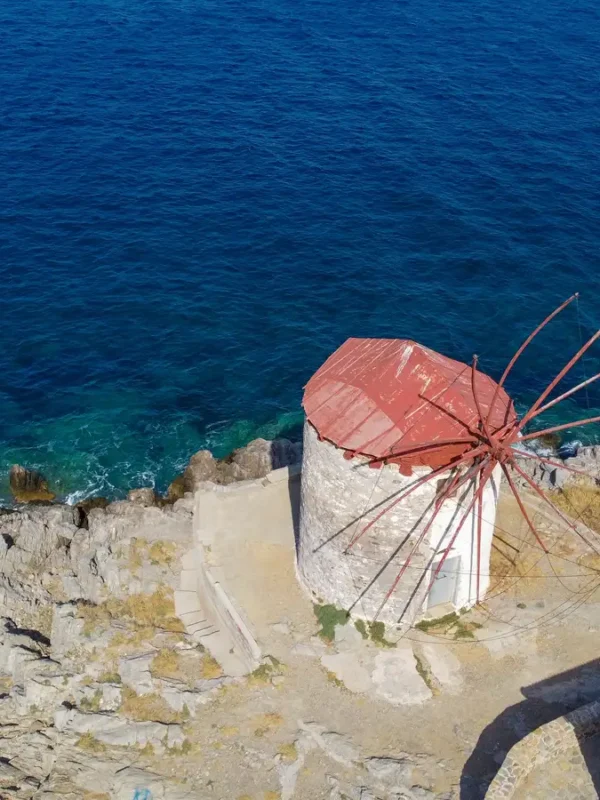 Marmaro village near Kardamyla, Chios, Greece