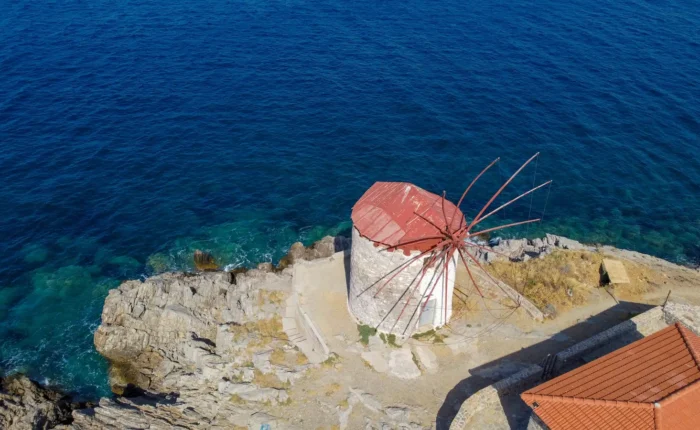 Marmaro village near Kardamyla, Chios, Greece