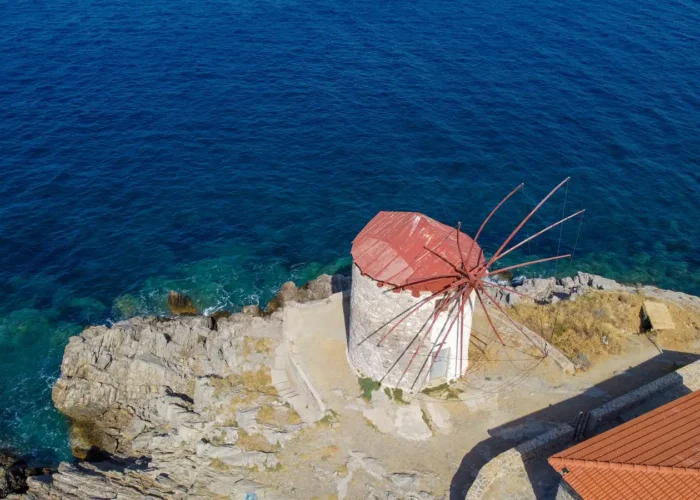 Marmaro village near Kardamyla, Chios, Greece